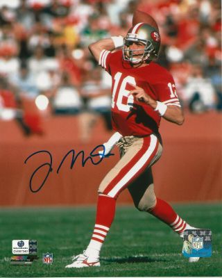 San Francisco 49ers Joe Montana Autographed 8x10 W/global Authentics