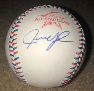 Justin Upton Signed Baseball 2017 All Star