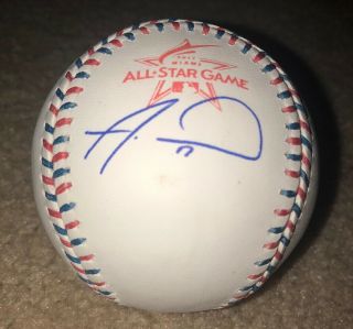 Alex Wood Signed Baseball 2017 All Star