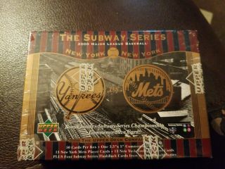 2000 Upper Deck Subway Series Edition Card Set Yankees Vs Mets - Jeter,  Etc.