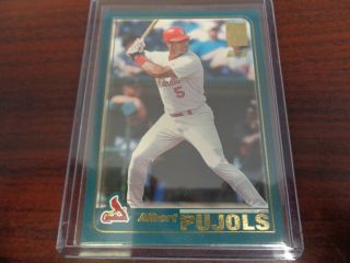 2001 Topps Traded Albert Pujols T247 Rookie Card - Cardinals - Angels