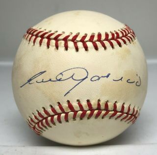 Luis Aparicio Single Signed Baseball Autographed Auto Chicago White Sox Hof