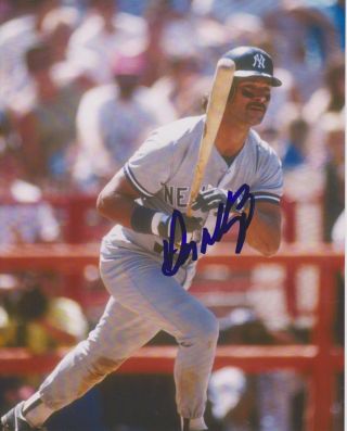 Don Mattingly York Yankees Baseball Signed 8x10 Photo