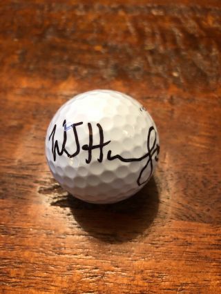 Billy Hurley Iii Signed 2019 Us Open Golf Ball Pga Proof Autographed