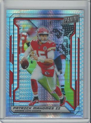 2019 Panini National Gold Pack Patrick Mahomes Hyper Prizm Sp Chiefs