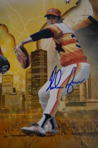 LIMITED EDITION Signed Nolan Ryan and Roger Clemens Texas Poster 16 of 22 3