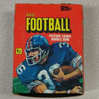 1980 Topps Pro Football Wax Box (36pk)