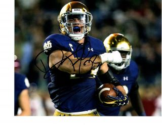 Drue Tranquil Notre Dame Irish Hand Signed Autographed 8x10 Football Photo Nd D