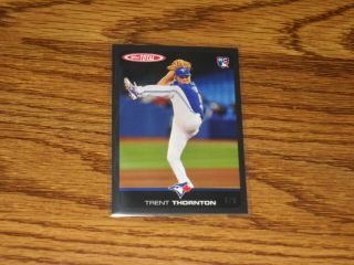 2019 Topps Total Wave 2 Black Parallel 127b Trent Thornton Rc 4/5
