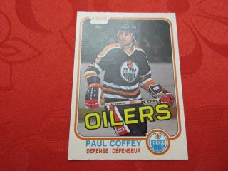 Paul Coffey Opc 1981 - 82 111 Rc Good