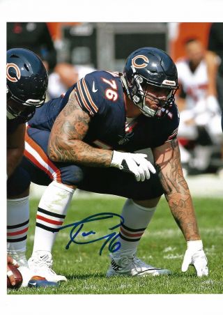 Tom Compton Auto Autographed 8x10 Photo Signed Picture W/coa Chicago Bears 2