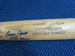 Eddie Joost 1940 World Champs Signed Vintage Cincinnati Reds Full Size Bat