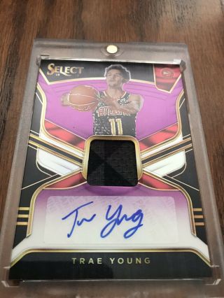 18/19 Select Purple Patch Auto Trae Young 81/99