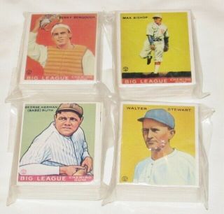 Big League Chewing Gum Baseball Cards Goudey Reprint Set 240 Cards