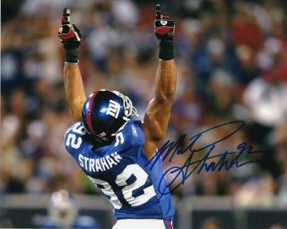 Michael Strahan Signed 8x10 Photo Autograph York Giants