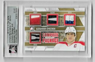 2012 - 13 In The Game Ultimate Complete Package Gold Alexander Ovechkin 1/1