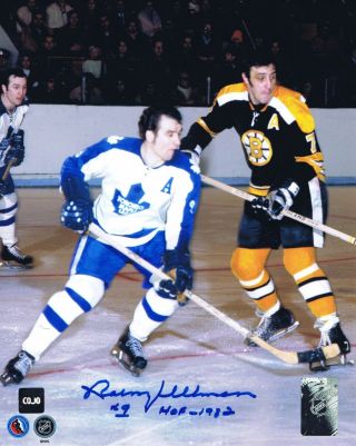 Norm Ullman Toronto Maple Leafs Autographed 8x10 Photo