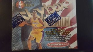 1998/99 Skybox Premium Basketball Series 2 Retail Box D.  Nowitzki - V.  Carter Rc