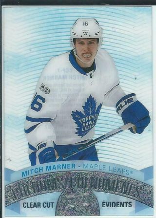 2017 - 18 Ud Tim Hortons Clear Cut Phenoms Ccp - 7 1:16 Packs Mitch Marner