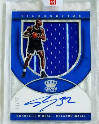 2018 - 19 Crown Royale Silhouettes Shaquille O 