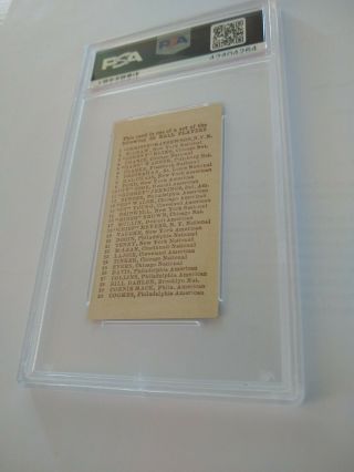 1910 E98 Set Of 30 Al Bridwell Orange PSA DNA Graded EX - MT 6 Baseball Card 8