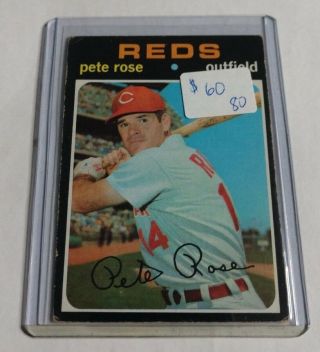Pete Rose - 1971 Topps - 100 - Reds -