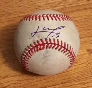 Lourdes Gurriel Jr Toronto Blue Jays Signed Autograph Practice Baseball