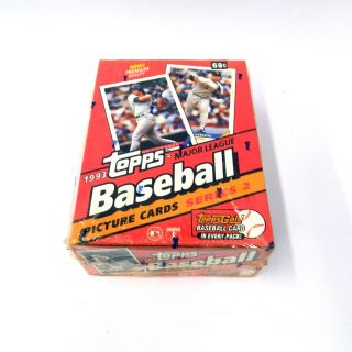 1993 Topps Baseball Series 2 Box (36 Packs)