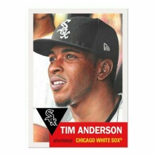 2019 Topps Living Set 213 Tim Anderson Chicago White Sox