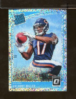 2018 Donruss Optic Rated Rookie Anthony Miller White Sparkle Bears (mr18)