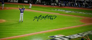 2016 Chicago Cubs World Series Champions Signed 16x20 Mike Montgomery