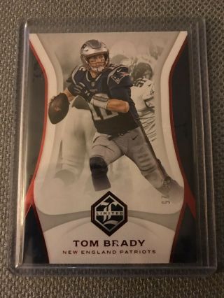 Tom Brady 2018 Panini Limited Red Sp Parallel 25/25 England Patriots
