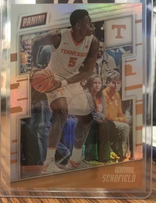 2019 Admiral Schofield Panini National Silver Pack Rc Base D /299