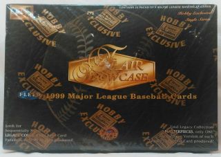 1999 Fleer Flair Showcase Mlb Major League Baseball Factory Hobby Box