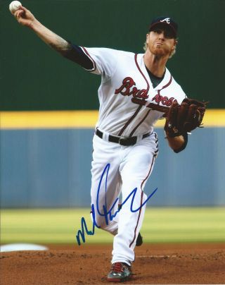 Mike Foltynewicz Signed Autographed Atlanta Braves 8x10 Photo W/coa