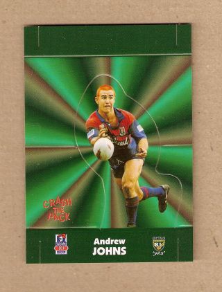 1997 Rugby League Popup 10 Newcastle Knights,  Anrew Johns
