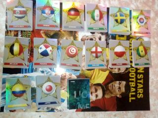 Golden Shop Stars of World Football Full set 720 stickers unstuck album 4