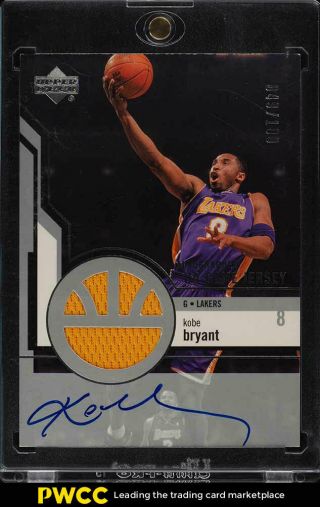2003 Upper Deck Game Jersey Kobe Bryant Auto Patch /100 Agj1 (pwcc)