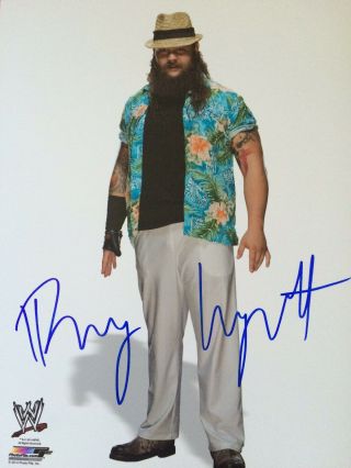 Wwe Bray Wyatt Signed/autographed 8x10 Photo