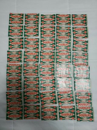 (40) 1951 Topps Red Backs Baseball Card 1 Cent Wax Pack Wrappers Box Fresh
