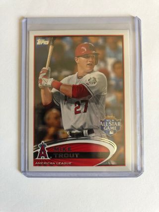 Mike Trout 2012 Topps Update All Star Game Us - 144 Angels