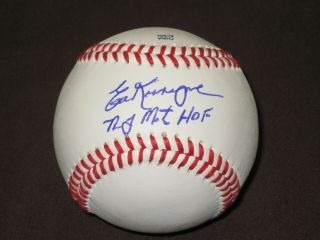 1969 Ny Mets World Series Champion Ed Kranepool Mets Hof Autograph Baseball