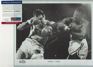 Larry Holmes Pro Heavyweight Boxing Champion Autographed 8x10 Photo Psa