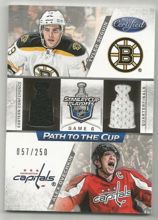 Tyler Seguin Alexander Ovechkin 12 - 13 Panini Certified Path To The Cup /250 2062
