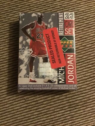 Michael Jordan 1999 Upper Deck 23 Card Retirement Set Chicago Bulls