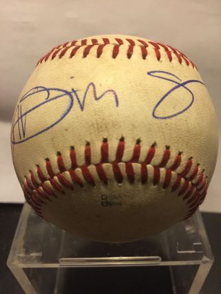 Christin Stewart Signed Game Foul Ball Tigers