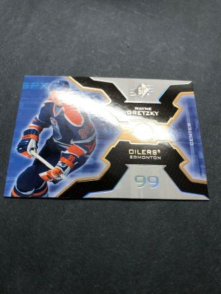 2006 - 07 UD Upper Deck Spx 41 Wayne Gretzky • Edmonton Oilers 4