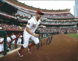 Signed 8x10 Nick Senzel Cincinnati Reds Autographed Photo -