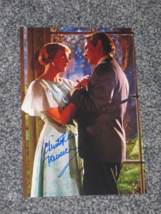 Actor Christopher Plummer Signed Sound Of Music 4x6 Photo Autograph 1