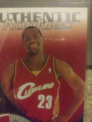 2003/04 SP Game LeBron James 107 Rookie 934/999 Rare 3
